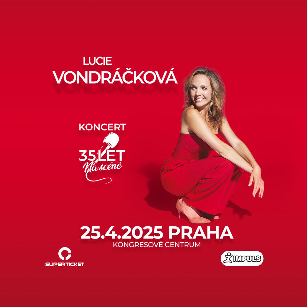 Lucie vondračková koncert 35 let na scene praha